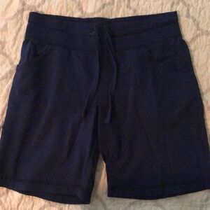 Mod-o-doc women’s shorts size small dark blue stretchy comfy